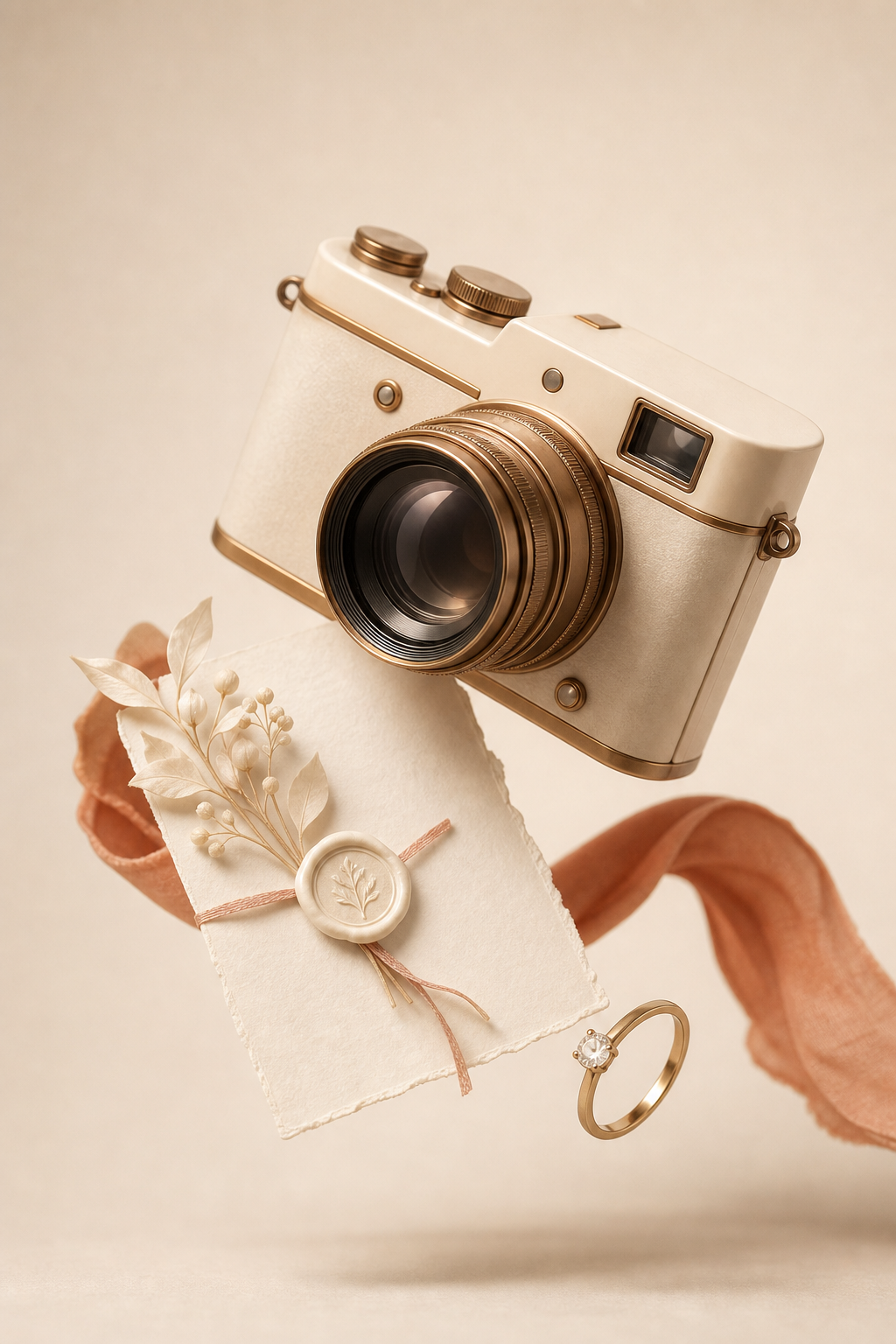 A 3D wedding planning camera and invitation